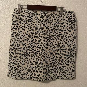 Animal print skirt. Stretchy/soft materia